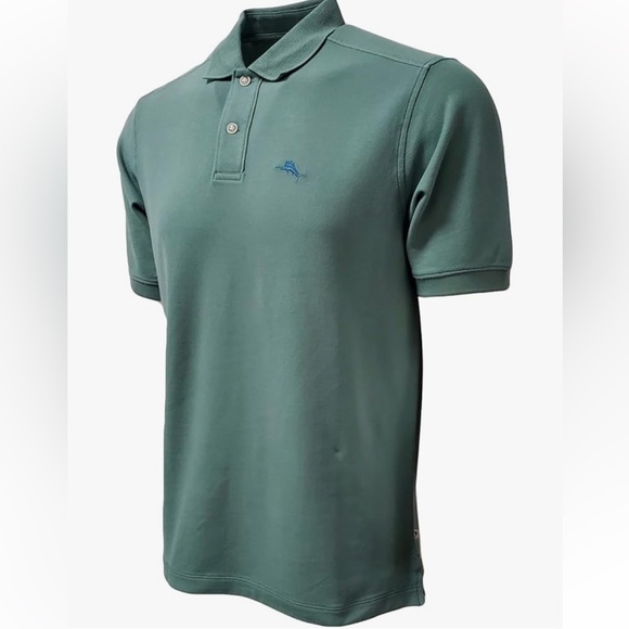 Tommy Bahama classic fit green Polo sz M - Picture 11 of 11